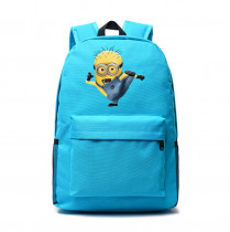 Рюкзак Миньон (Гадкий я) голубой №5