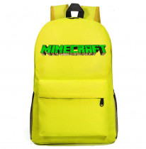 Рюкзак Майнкрафт (Minecraft) желтый №3