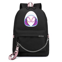 Рюкзак Гвен Стейси - Spider Gven (Gven Stacy) черный с цепью №3