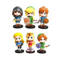 Набор фигурок Легенда о Зельде - The Legend of Zelda 6 шт