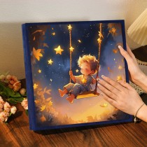 Магнитный фотоальбом "Мальчик на качелях" (40 листов)