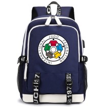 Рюкзак Дзюдо с USB-портом темно-синий №1