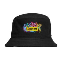 Панама герои Поппи Плейтайм (Poppy Playtime) черная №1