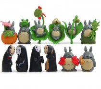 Набор фигурок Тоторо/ Унесенные призраками 12 шт