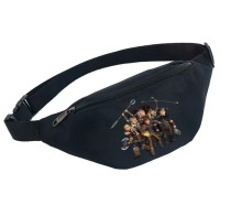 Поясная сумка Иккинг и Беззубик черная №1