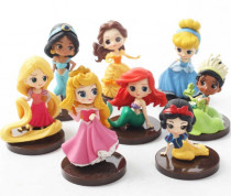 Набор мини-фигурок принцессы Диснея (8 шт.)