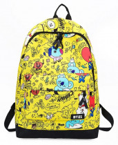 Жёлтый рюкзак "BT 21"