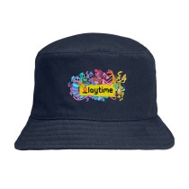 Панама герои Поппи Плейтайм (Poppy Playtime) синяя №2