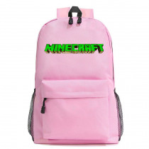 Рюкзак Майнкрафт (Minecraft) розовый №3