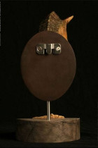 Paleontology World Museum Collection Series Bust Carnotaurus Female Green Ver. 25 cm