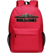 Рюкзак Танки (World of Tanks) красный №1