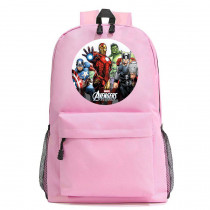 Рюкзак Мстители (Avengers) розовый №6