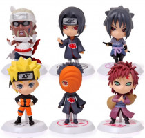Набор из 6 фигурок персонажей "Наруто"