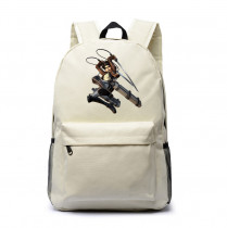 Рюкзак Леви Аккерман (Атака титанов) белый №1