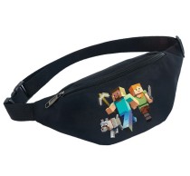 Поясная сумка Майнкрафт (Minecraft) черная №2