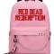 Рюкзак Red Dead Redemption розовый с цепью №2