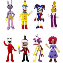 Набор фигурок Удивительный Цифровой Цирк - The Amazing Digital Circus 8 шт