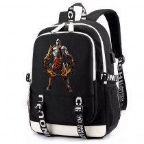 Рюкзак Бог войны (God of War) черный с USB-портом №2