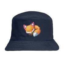 Панама с Лисой (FOX) синяя №1