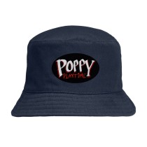 Панама логотип Поппи Плейтайм (Poppy Playtime) синяя №2