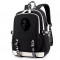 Рюкзак Джон Уик (John Wick) черный с USB-портом №3