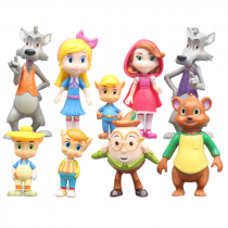 Набор фигурок Голди и Мишка 9 шт (Goldie and Bear)