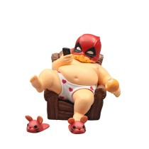 Жирный Дэдпул на кресле - Deadpool