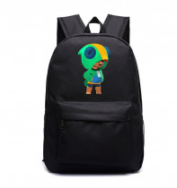 Рюкзак Леон Браво Старс (Brawl Stars) черный №4