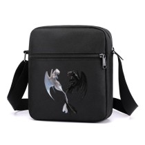 Сумка через плечо Ночная и дневная фурия черная №1