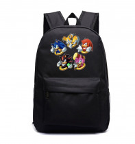 Рюкзак Соник (Sonic the Hedgehog) черный №1