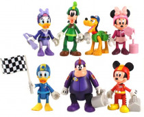 Набор из 7 фигурок героев Диснея - Микки Маус "Гонщики"