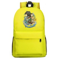 Рюкзак персонажи из аниме (Demon slayer) желтый №1