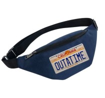 Поясная сумка Назад в будущее синяя №3