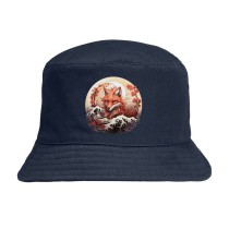 Панама с Лисой (FOX) синяя №2