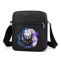 Сумка через плечо Дневная и ночная фурия черная №2