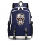Рюкзак Терминатор (Terminator) синий с USB-портом №2