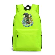 Рюкзак персонажи из аниме (Demon slayer) зеленый №1