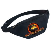 Поясная сумка Мортал комбат (Mortal Kombat) черная №1