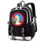 Рюкзак Знак гусь запрещён (Goose) черный с USB-портом №1