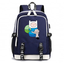 Рюкзак Парнишка Фин синий с USB-портом №4