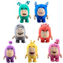Набор из 7 мягких игрушек Чуддики - Oddbods (12см)