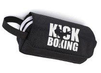 Пенал с логотипом Кикбокс (Kickboxing) чёрный №1