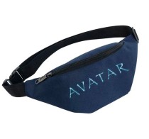 Поясная сумка Аватар (Avatar) синяя №1