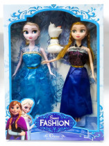 Куклы Холодное Сердце (Эльза, Анна + Олаф) - 30 см.