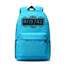Рюкзак Битлджус (Beetlejuice) голубой №1