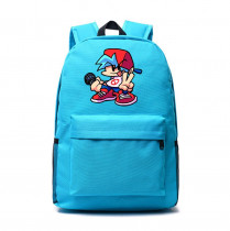 Рюкзак Фрайдей Найт Фанкин (Friday Night Funkin) голубой №2