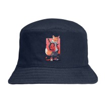 Панама с Лисой (FOX) синяя №3