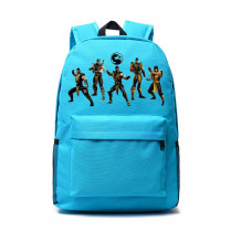 Рюкзак Мортал комбат (Mortal Kombat) голубой №1