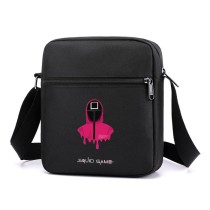 Сумка через плечо Игра в кальмара черная №1