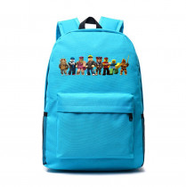 Рюкзак Роблокс (Roblox) голубой №3